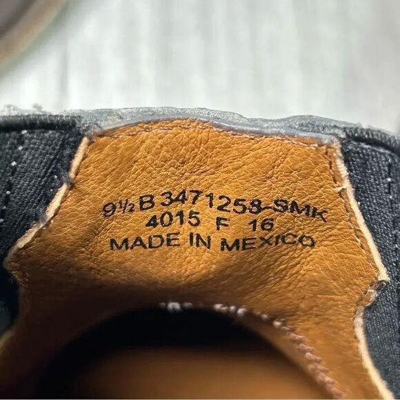 RARE Frye Llana Shootie Western Ankle Bootie Block Heel Boot Women’s Size 9.5 - Picture 9 of 10